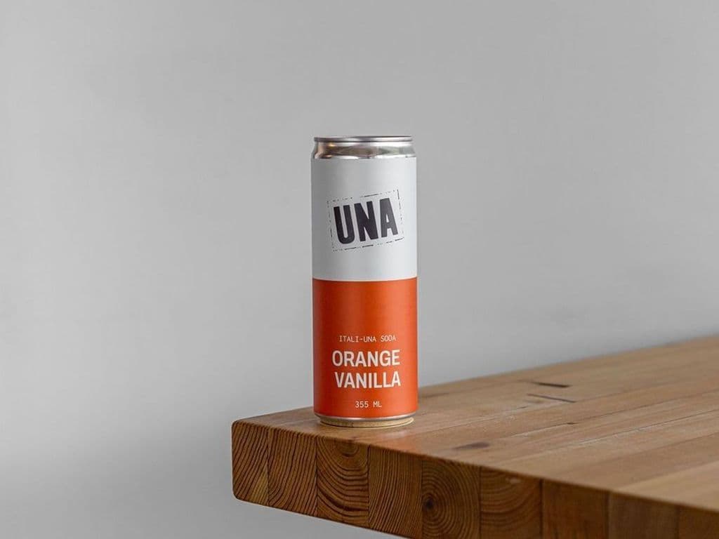 orange vanilla itali-UNA soda