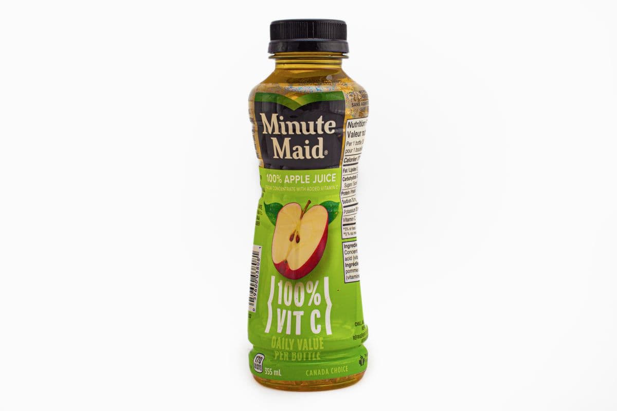 MINUTE MAID APPLE JUICE 355ML