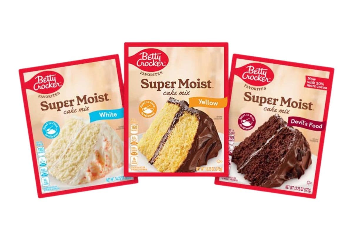 Betty Crocker SuperMoist Cake Mix
