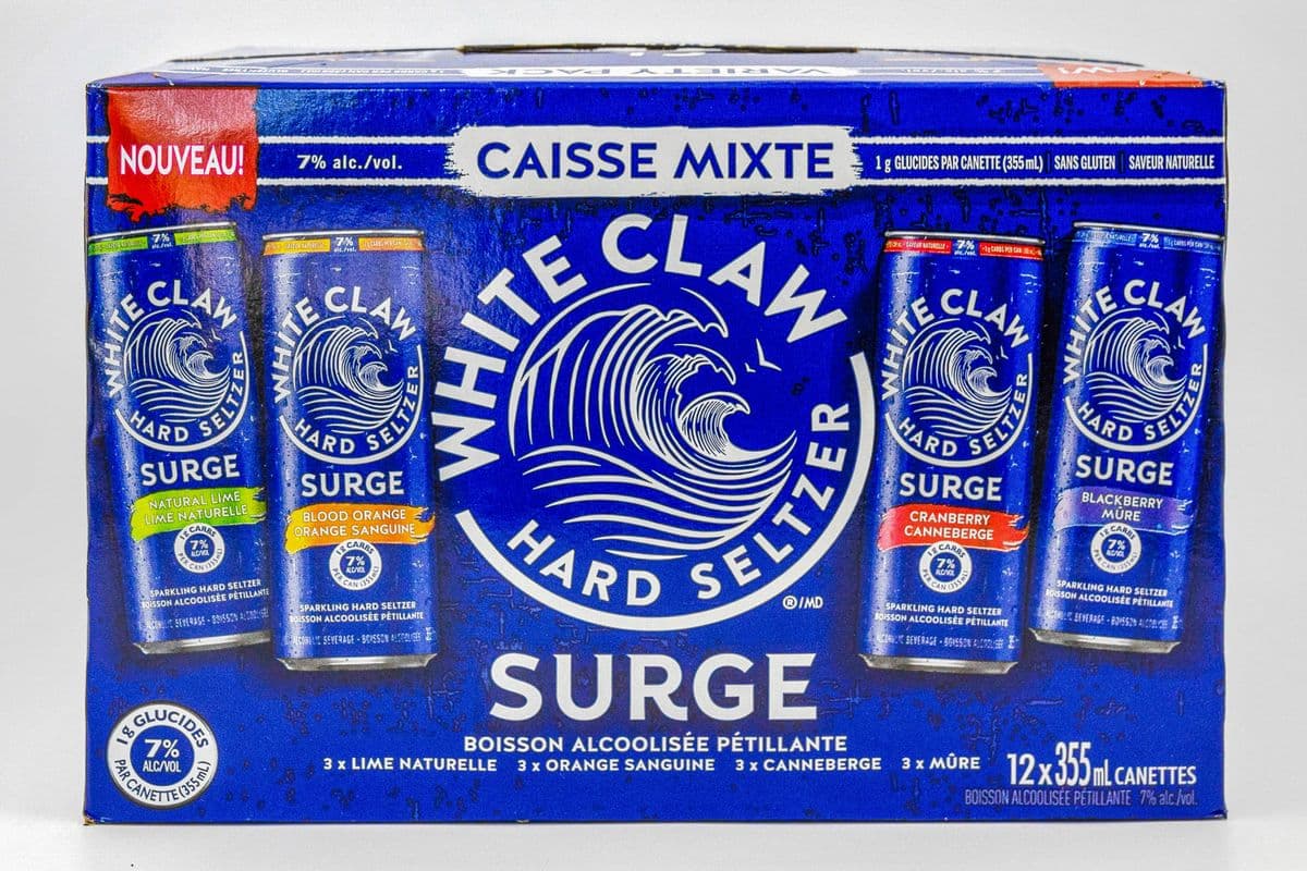 White Claw Surge Variety Pack (12 x 355ml cans)