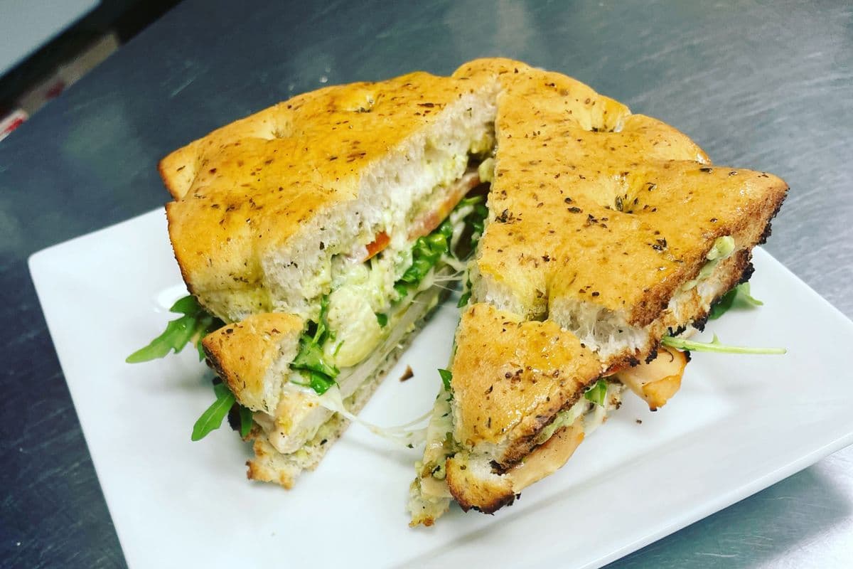 Basil Pesto Chicken Sandwich