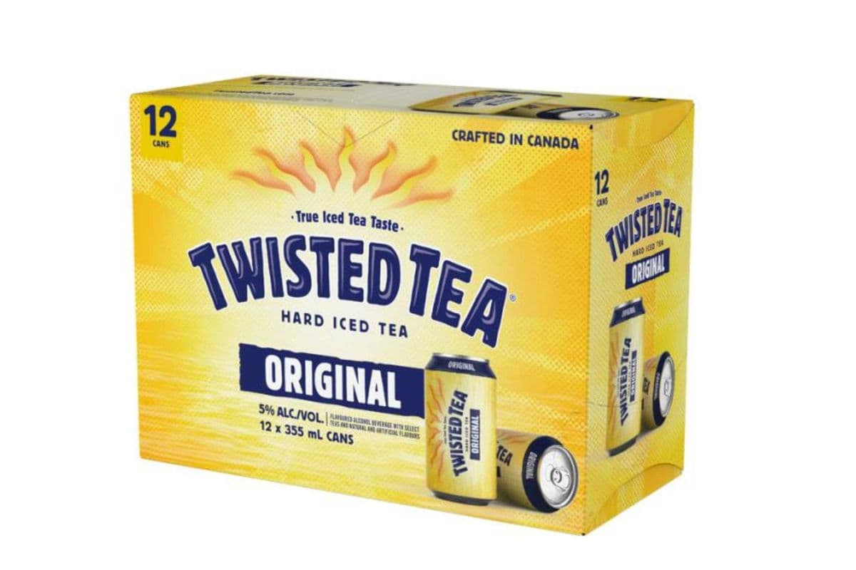 Twisted Tea Original Hard Ice Tea (12 Cans) (12 x 355ml)