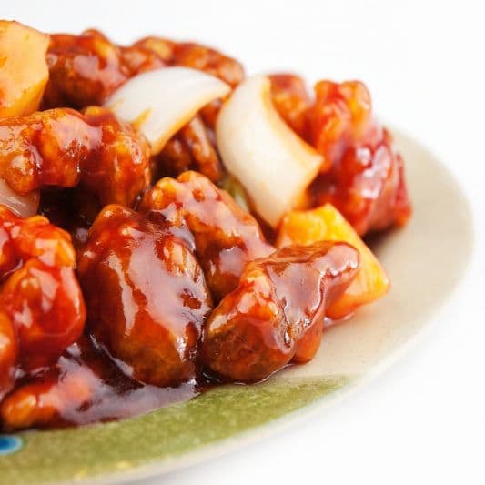 E4. Sweet an Sour Pork Chop
