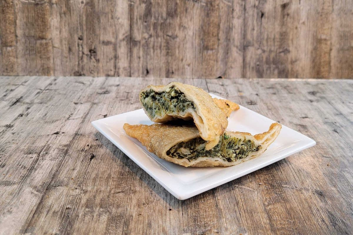 Spinach and Feta Samosa