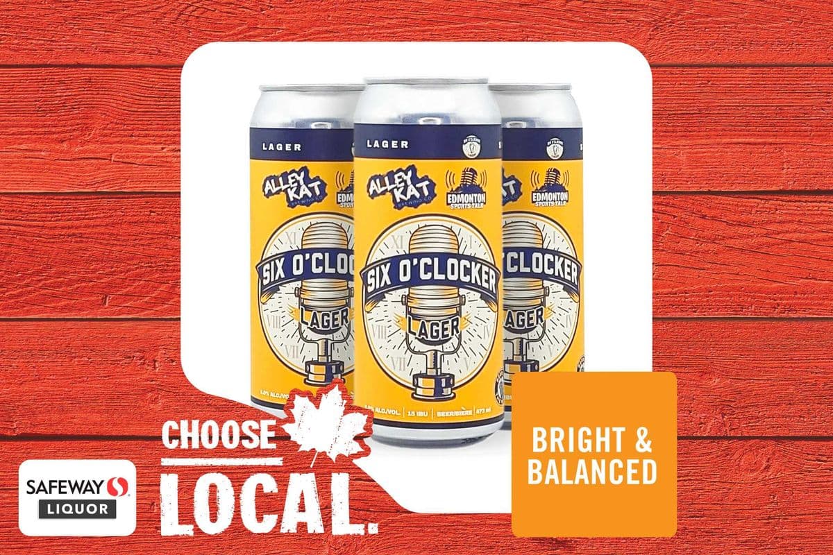 Alley Kat Six O’Clocker Lager (4 x 473 ml)