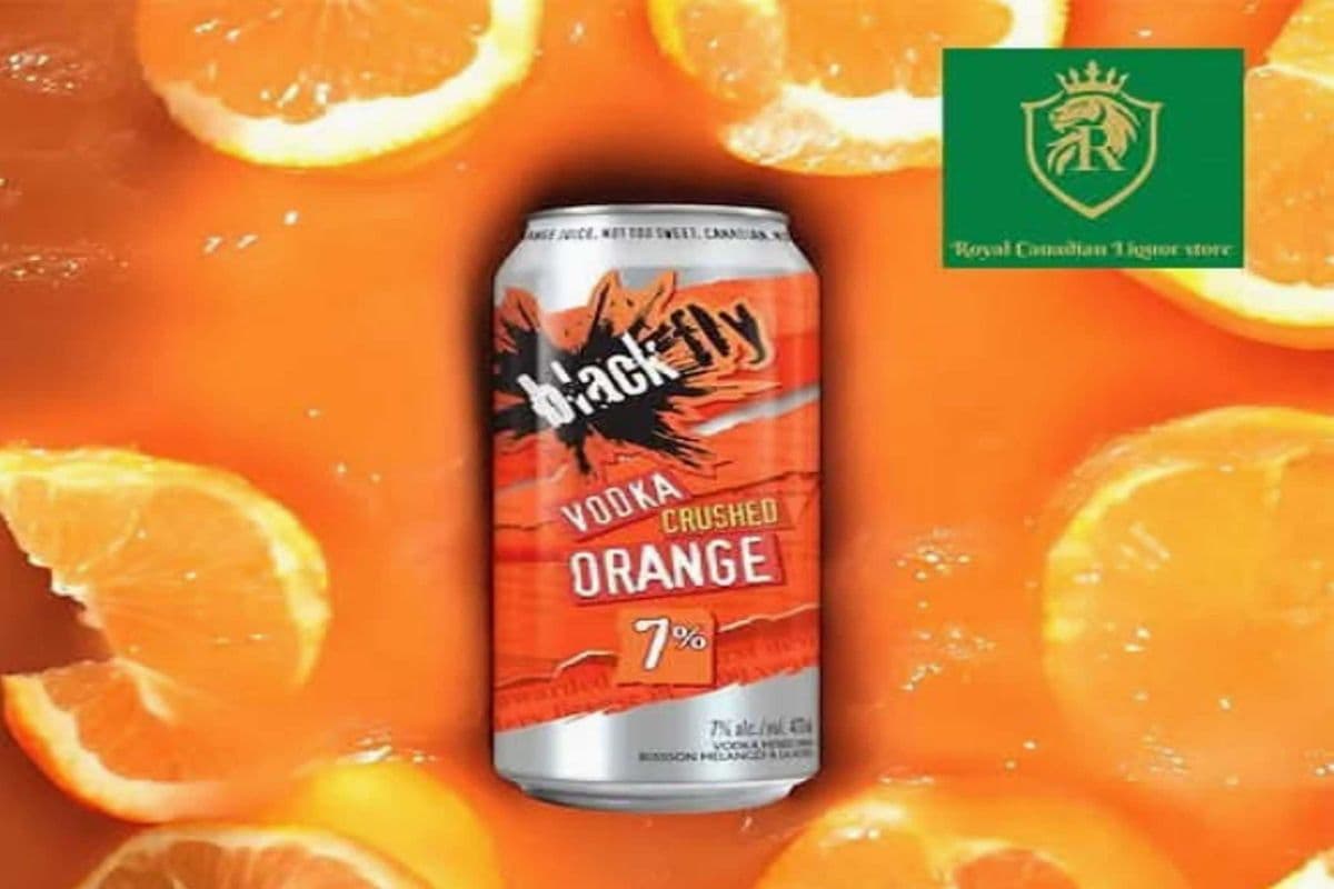 BLACK FLY CRUSHED ORANGE (1 x 473ML)