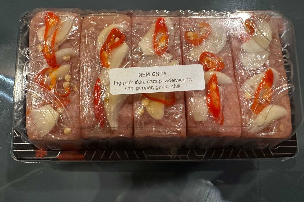 Vietnamese Fermented Pork / Nem Chua