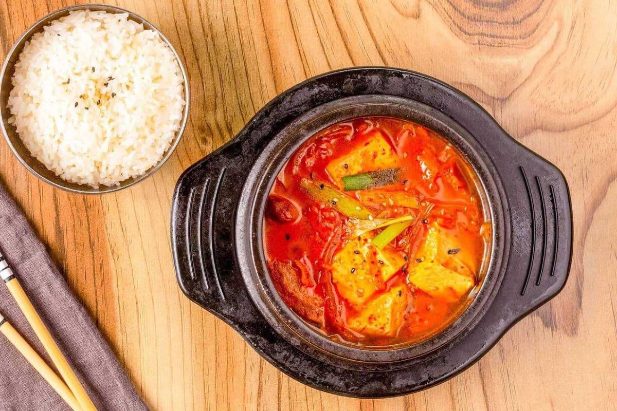 Ragoût au tofu doux / Soft Tofu Stew