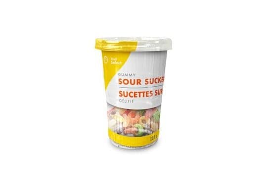 Shell Select Gummy Sour Suckers (125 g) 1010316