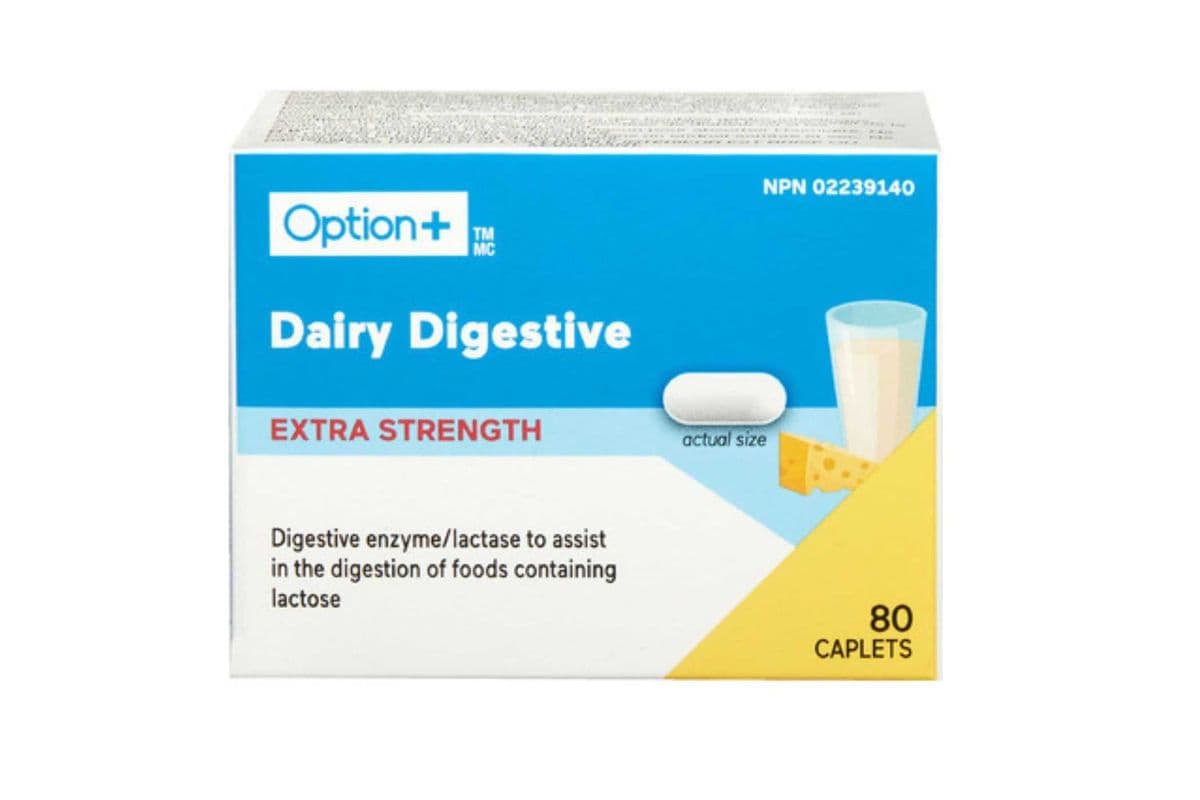 Option+ Dairy Digestive XST (80 cplts)