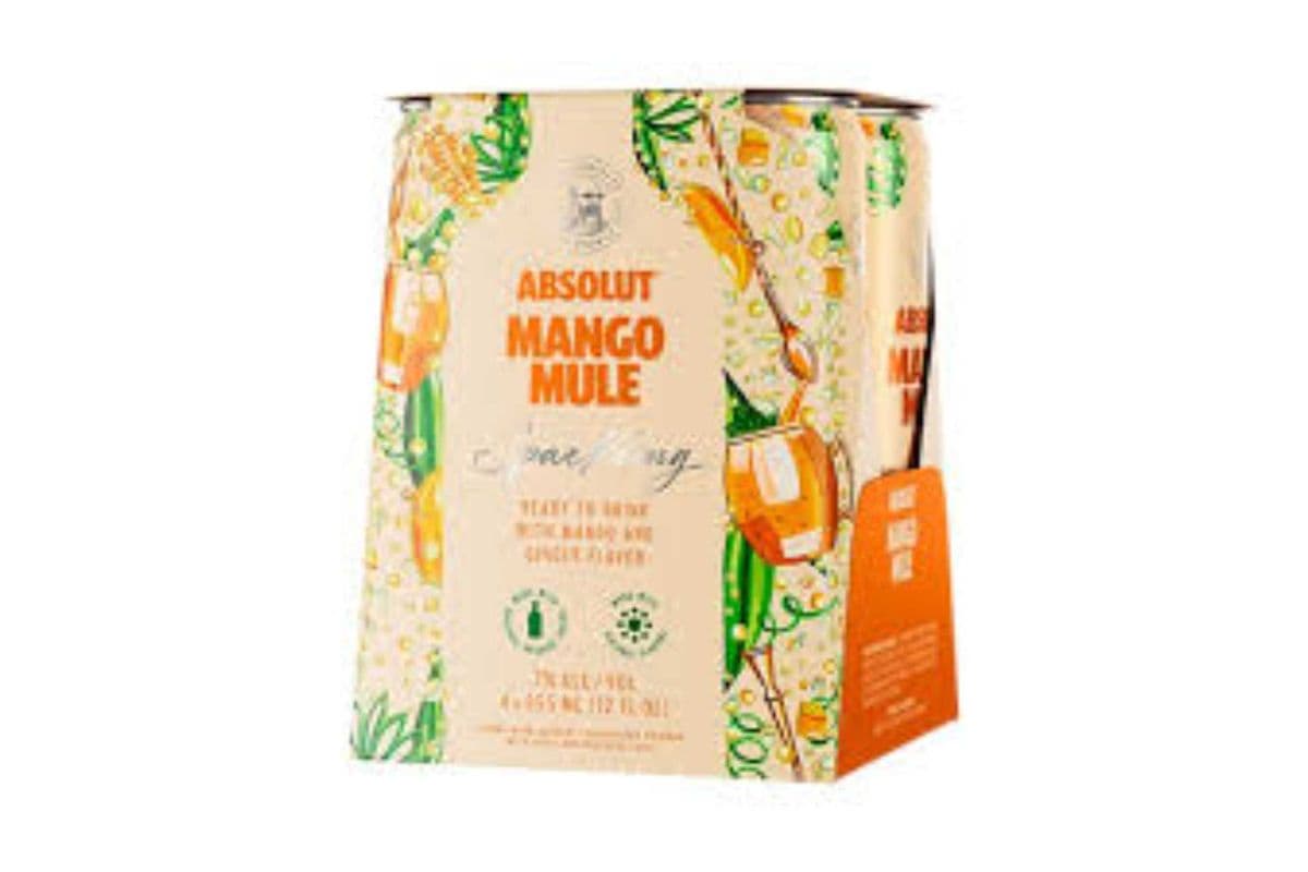 Absolut Mango Mule (4 x 355ML)