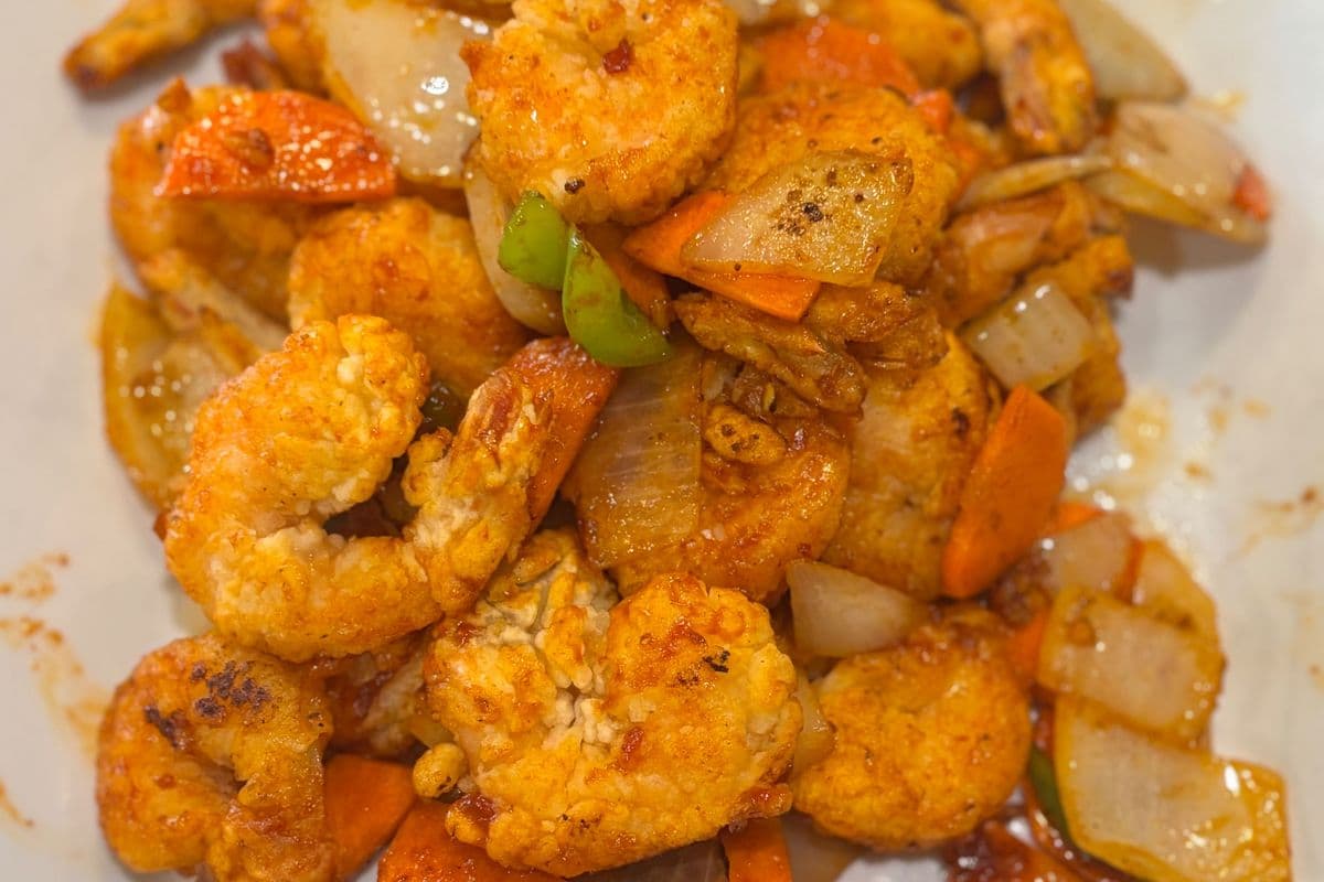 47. Salt and Pepper Shrimp