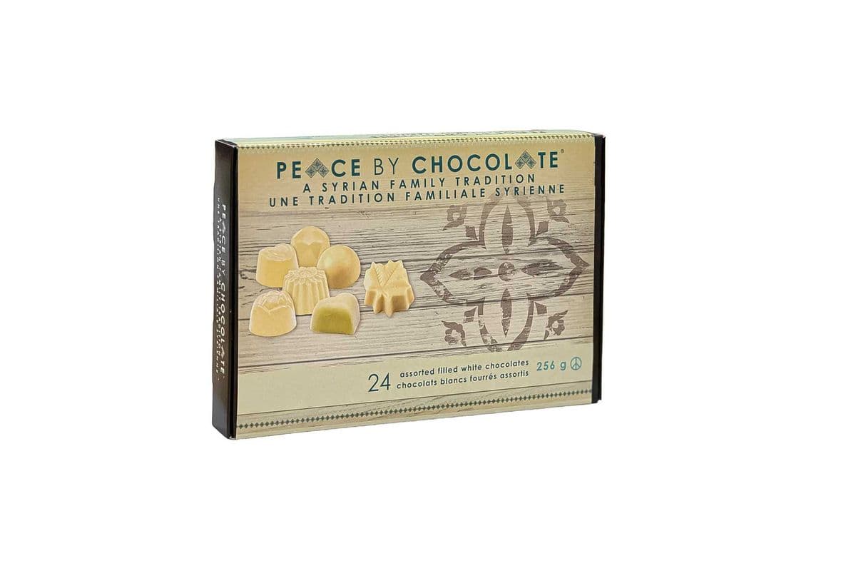 White 24 Peace Box Assorted
