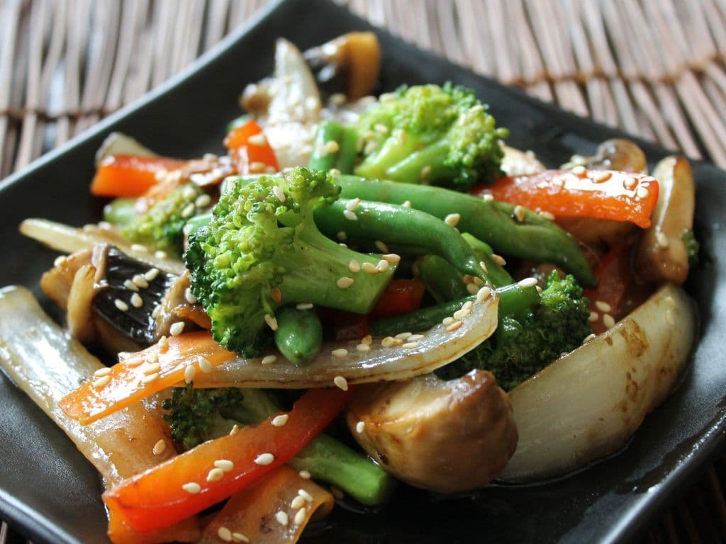 Pan Fried Vegetables