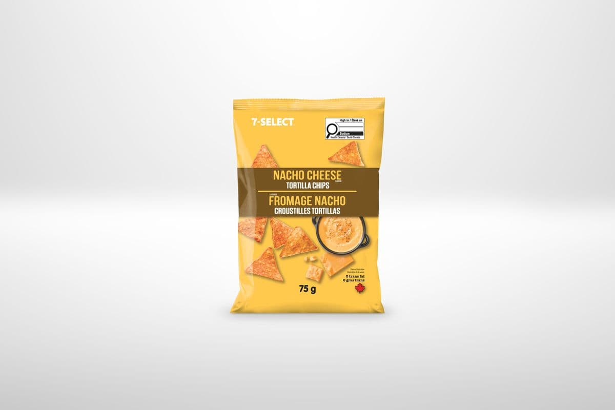 7-Select Nacho Cheese Tortillas (75 g)