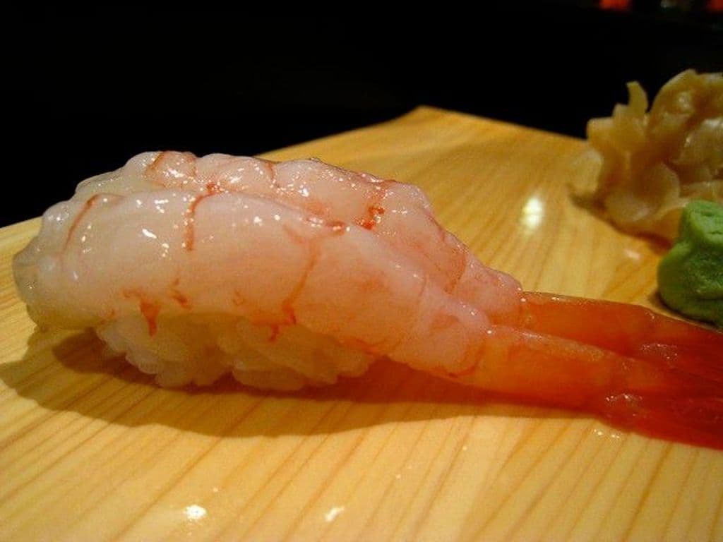 Ameabi(Sweet Shrimp) Sushi 4pc