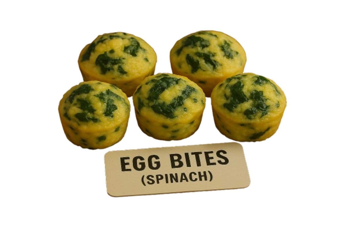 Egg Bites (Spinach)
