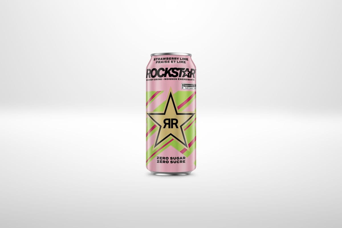Rockstar Zero Strawberry Lime​ (473 ml)