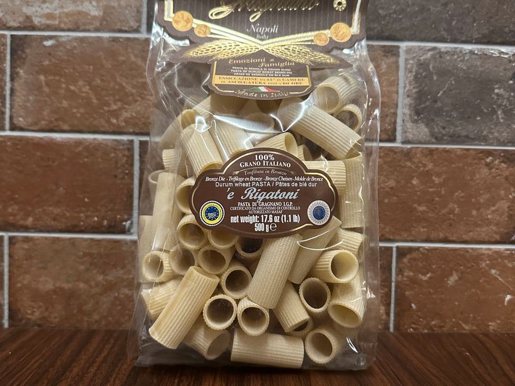 GRAGNANO RIGATONI 500G