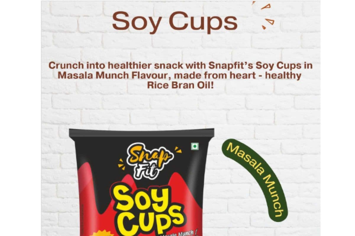 Snapfit Soya Cups Masala Munch