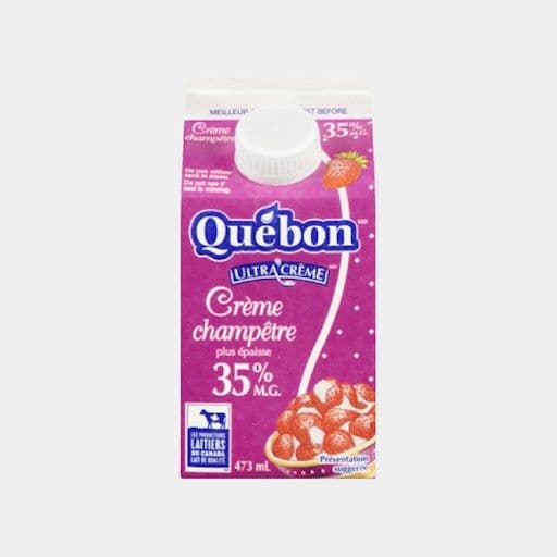Québon - Crème champêtre 35% / Québon - Country Style Cream Thicker 35%