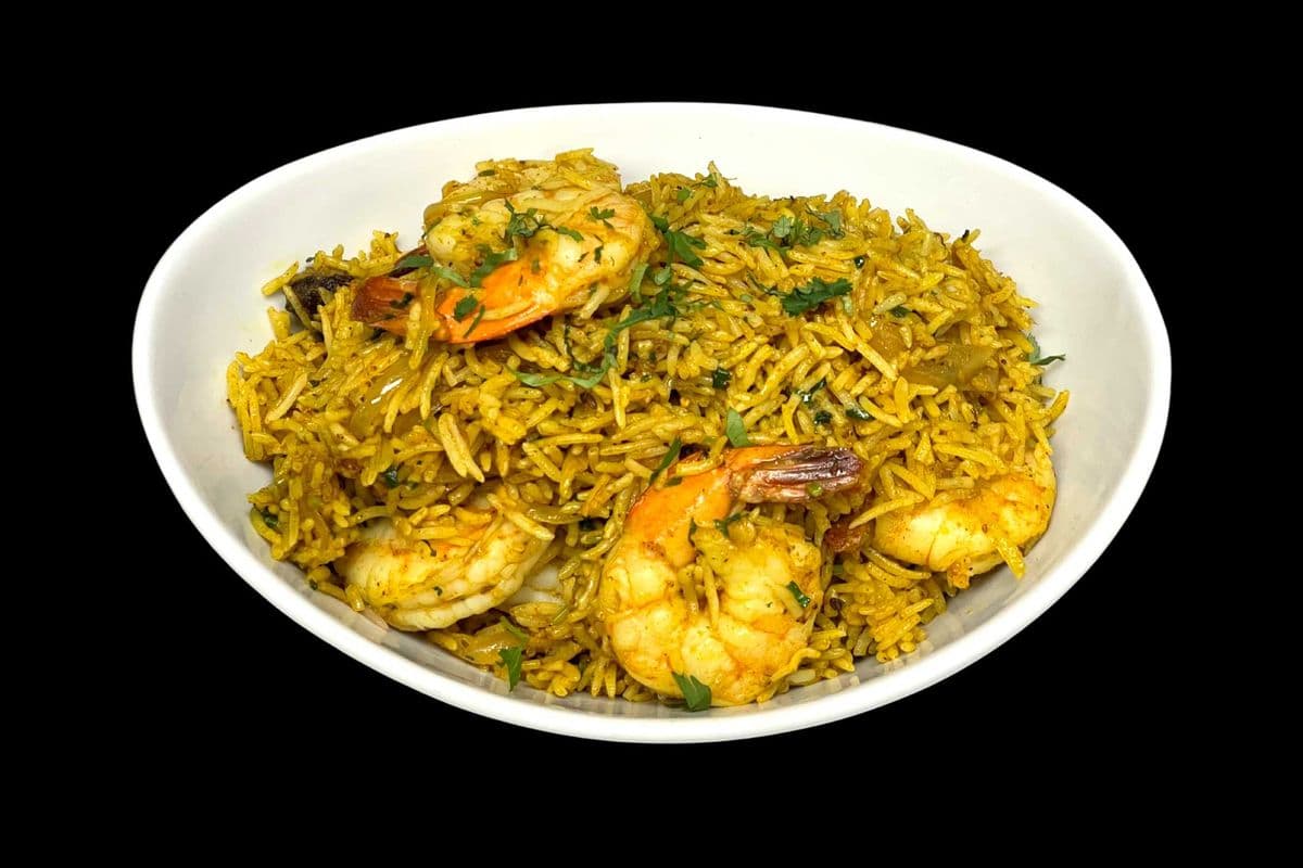Crevettes biryani / Biryani Shrimp