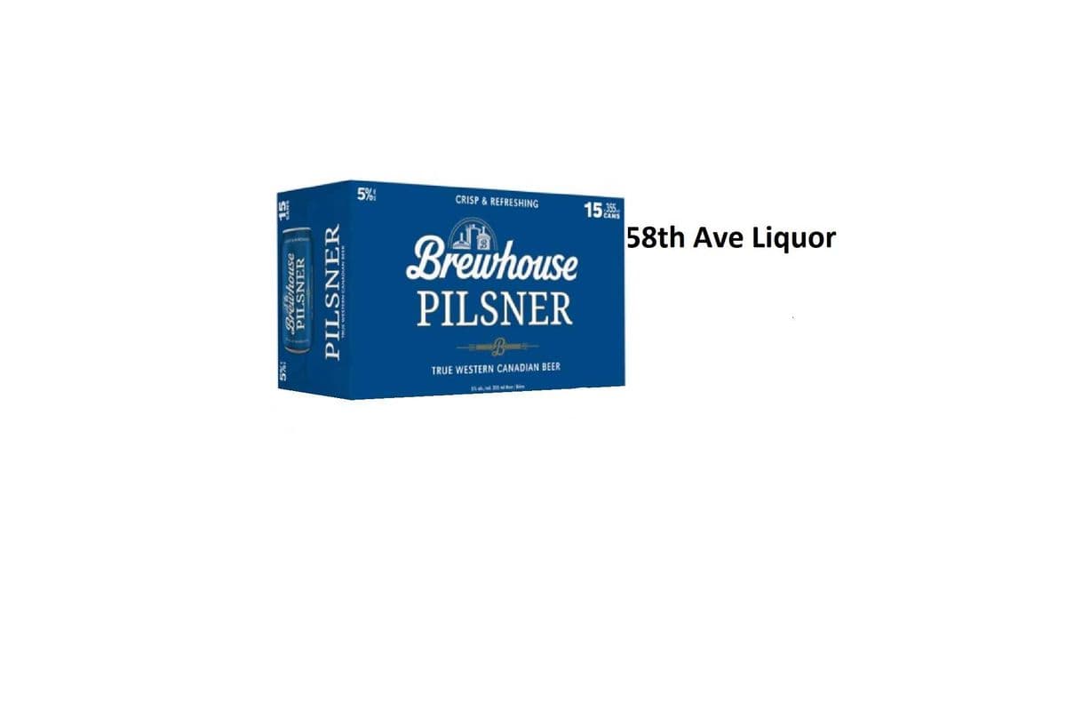 BREWHOUSE PILSNER 15 CANS (1 x 15x355ML)
