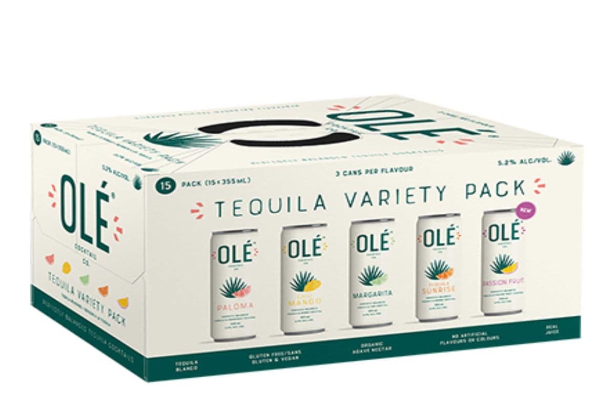 OLE TEQUILA VARIETY PACK 8*355ML (1 x 355ML)