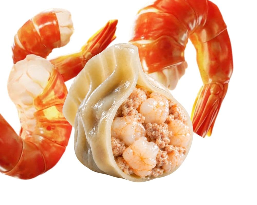 18.Shrimp & Pork Dumpling / Crevette et Porc Dumpling