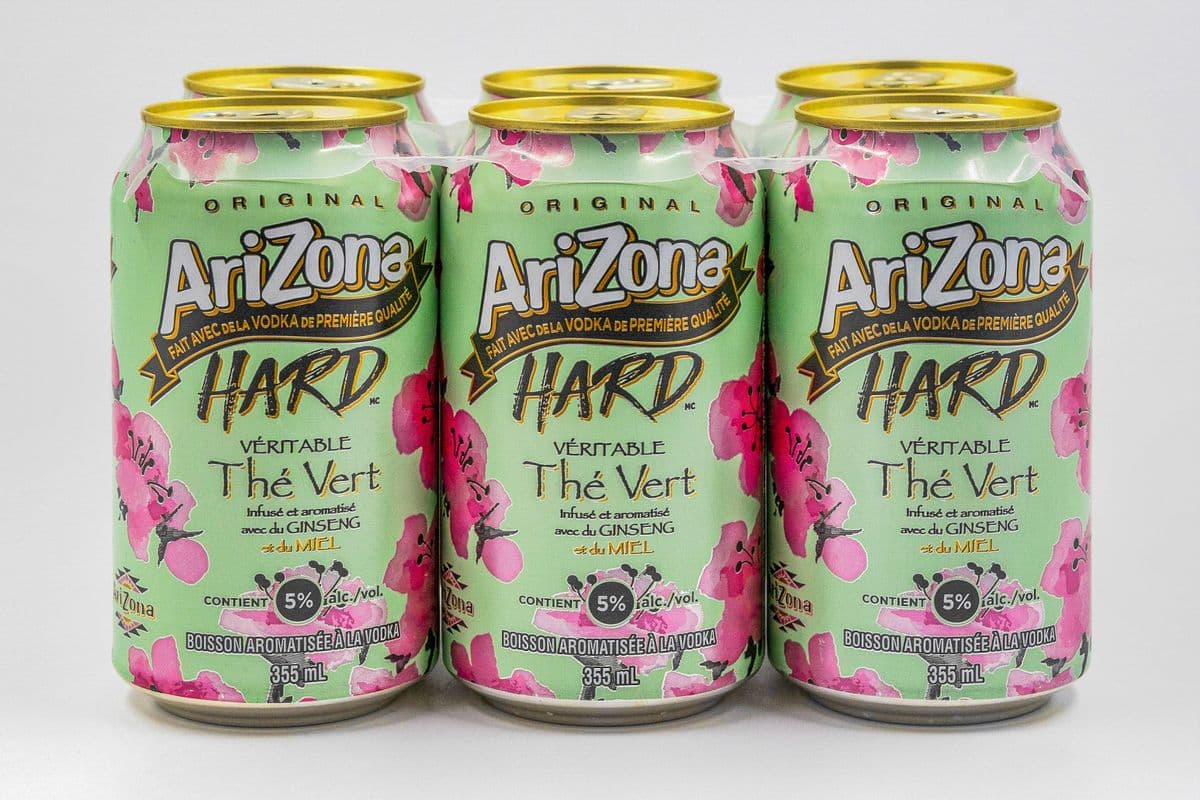 Arizona Hard Green Tea (6 Cans) (6 x 355mL)