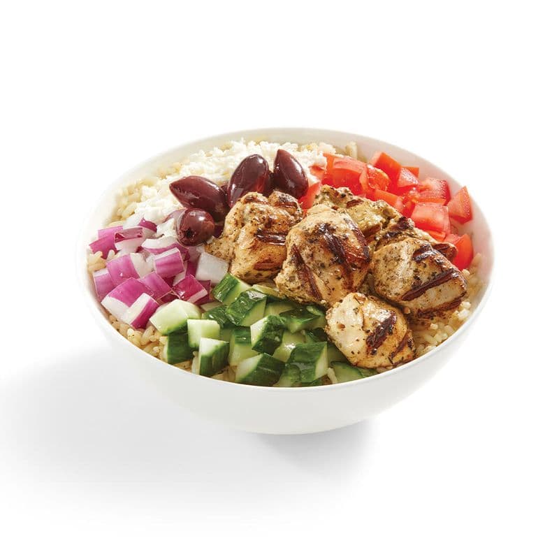 Chicken Souvlaki Bowl / Bol Souvlaki Poulet
