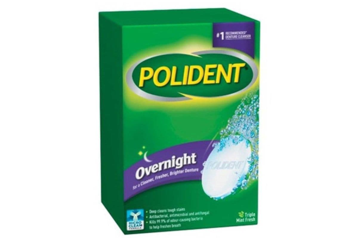 Polident® Overnight tablets (96 tabs)