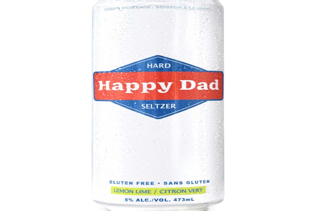 HAPPY DAD HARD SELTZER LEMON 473ML (1 x 473ML)