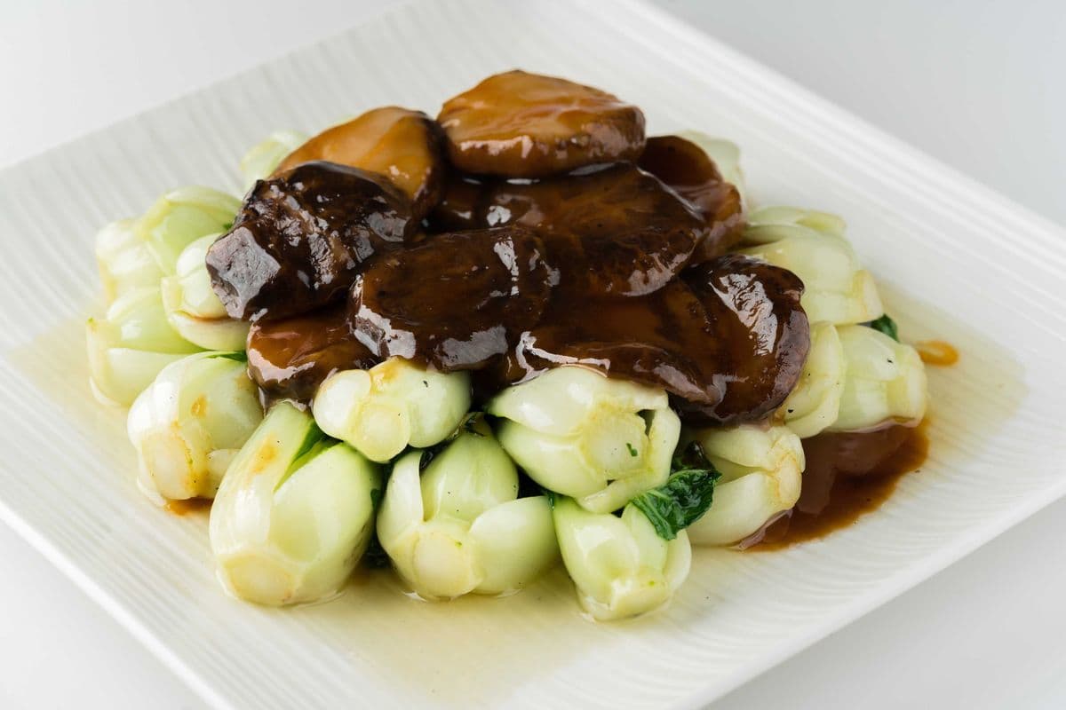 117. Chinese Mushrooms Braised with Seasonal Vegetables