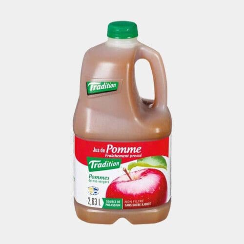 Tradition Jus de pomme bio (2L) / Tradition Apple Juice Organic (2L)