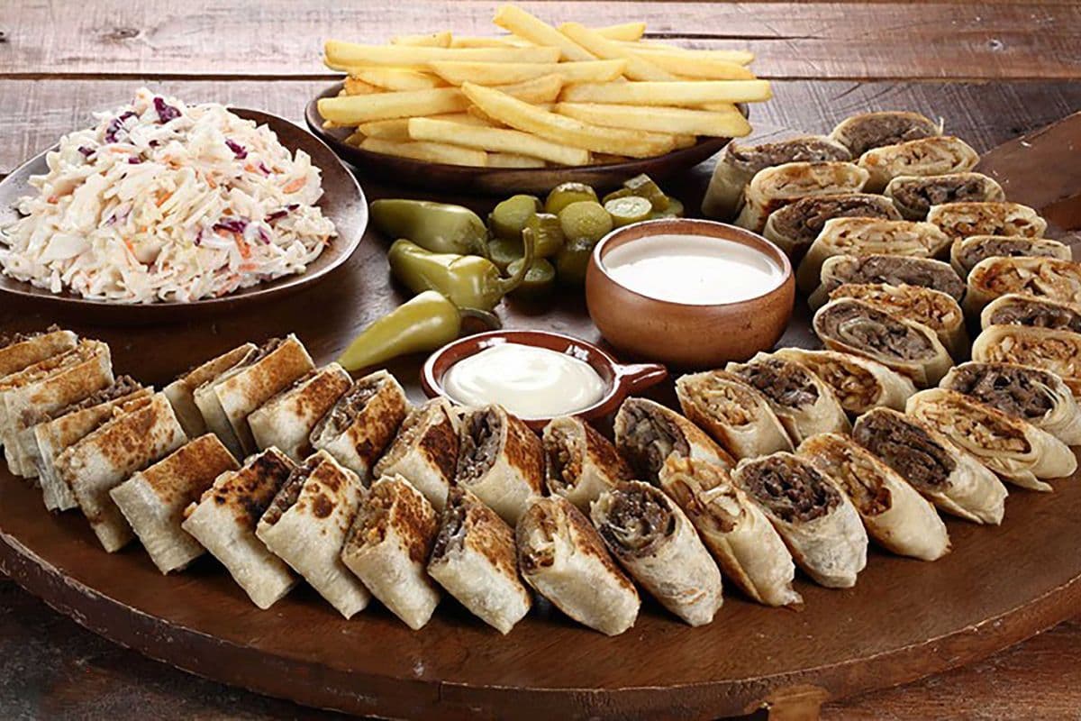 Lamb and Beef Shawarma Family