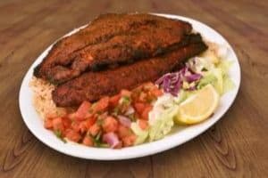 Fish Tandoori Dinner