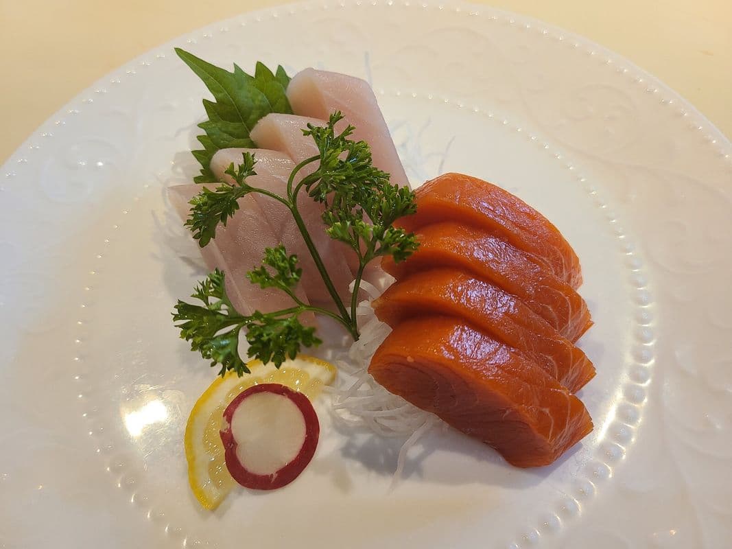 Tuna & Sockeye Salmon Sashimi