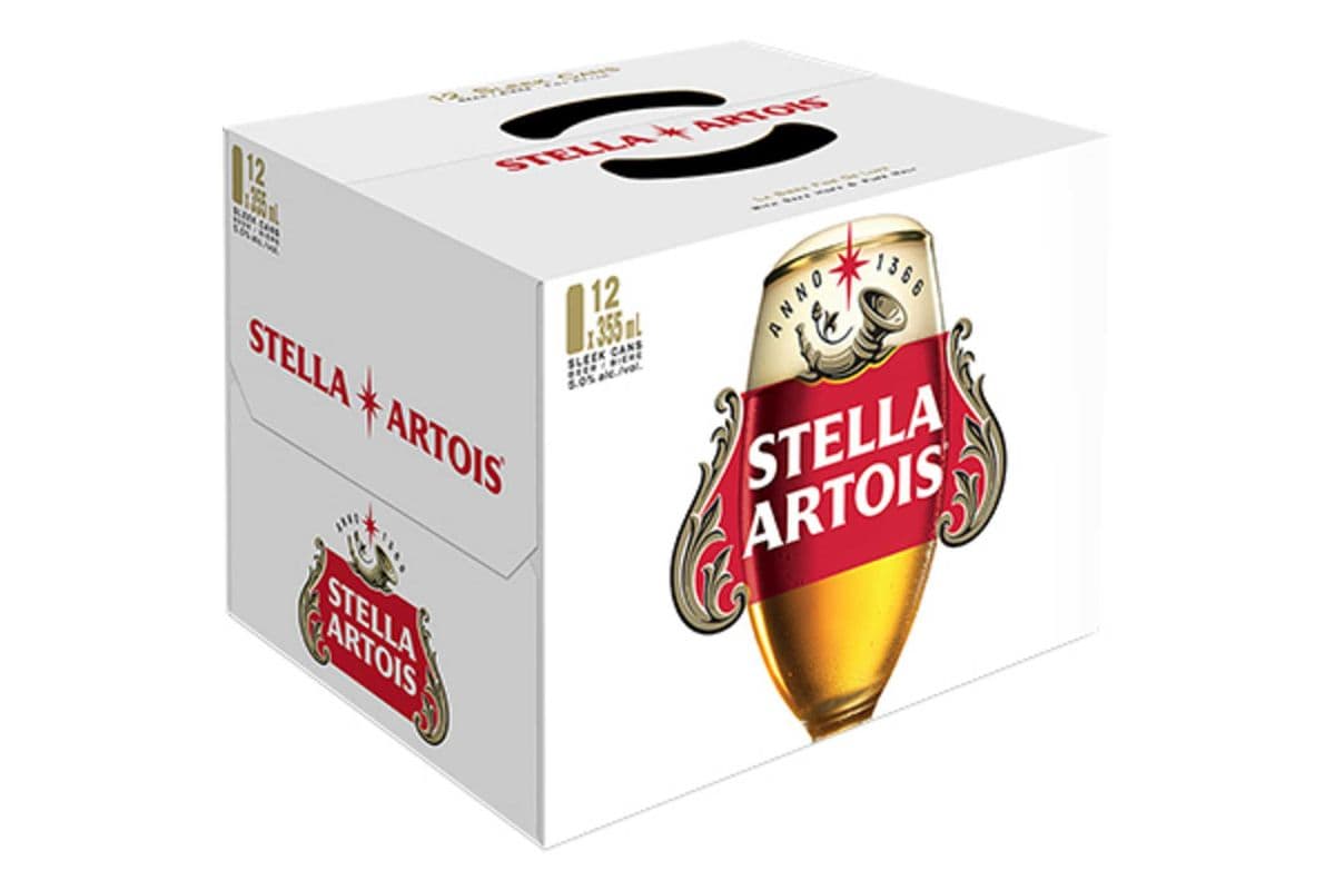 Stella Artois (12 x 330 ml Cans)