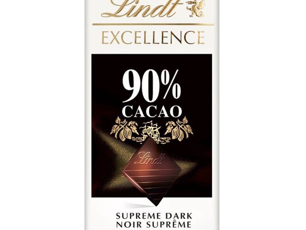 LINDT 90% CACAO SUPREME DARK CHOCOLATE 100G