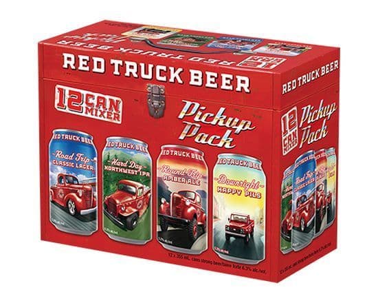 Red Truck Brewing Pick up Pack Mixer, 12 x 355 ml