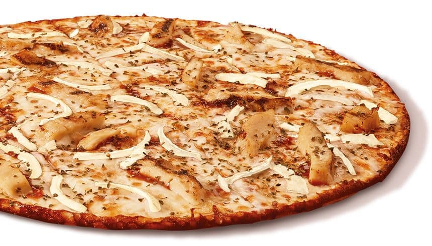 Medium Thin Crust BBQ Chicken