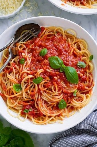Spaghetti Marinara
