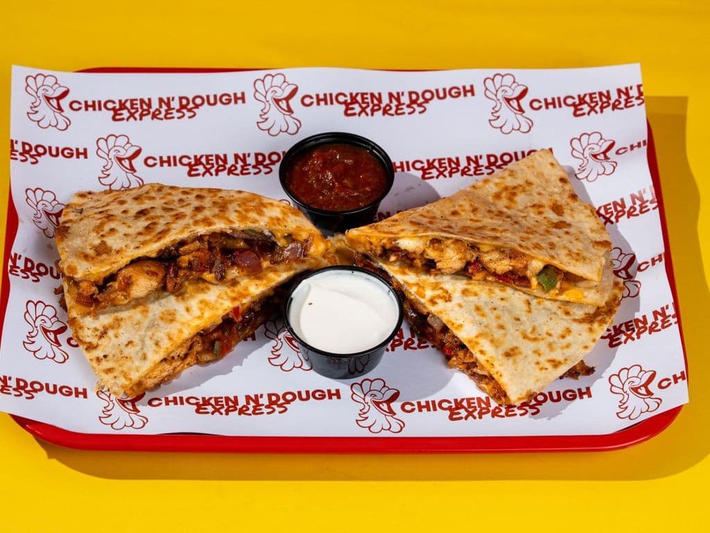 Grilled Chicken Quesadillas