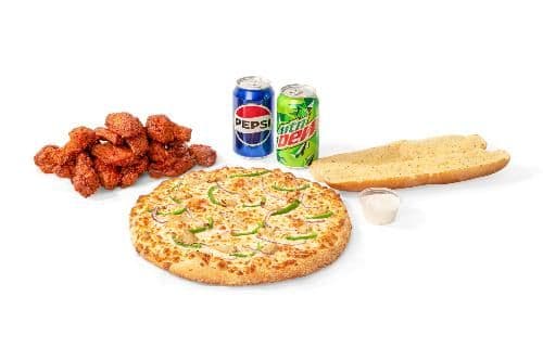 Medium Pizza & Wings Combo