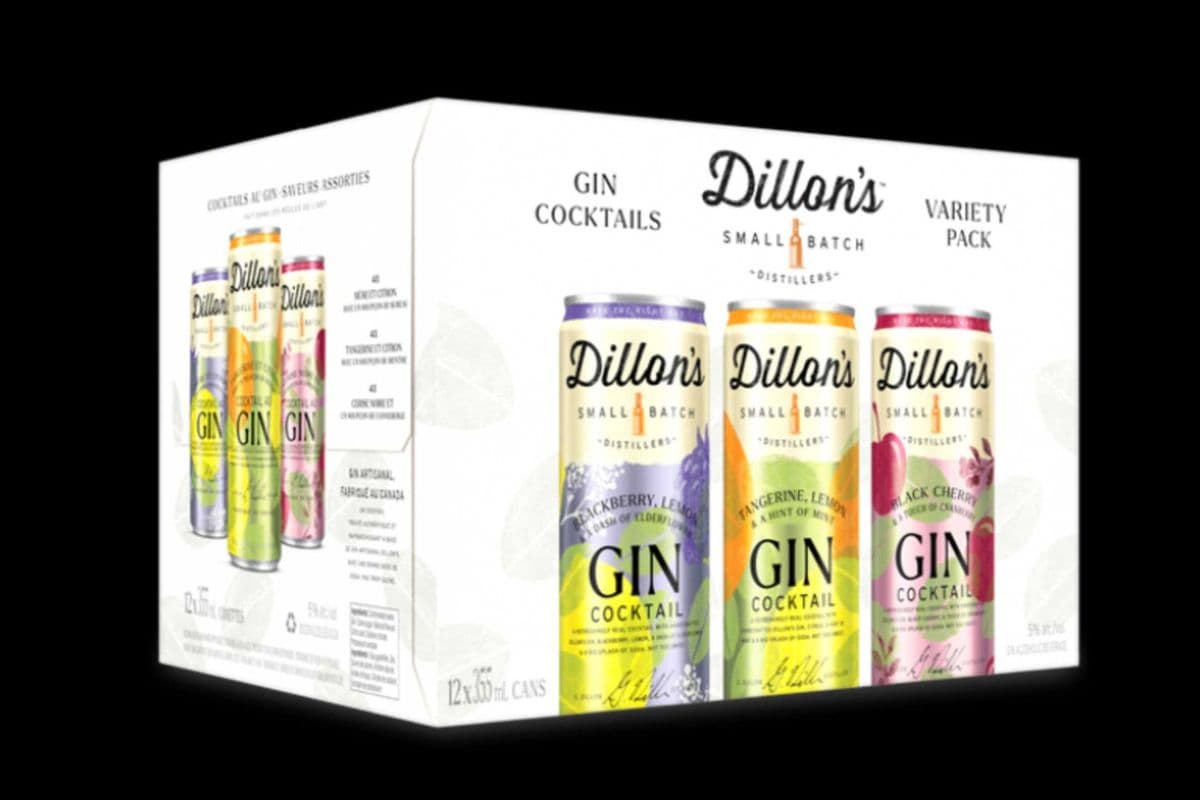 Dillon's Gin Cocktail Variety Pack (12 x 355 ml)