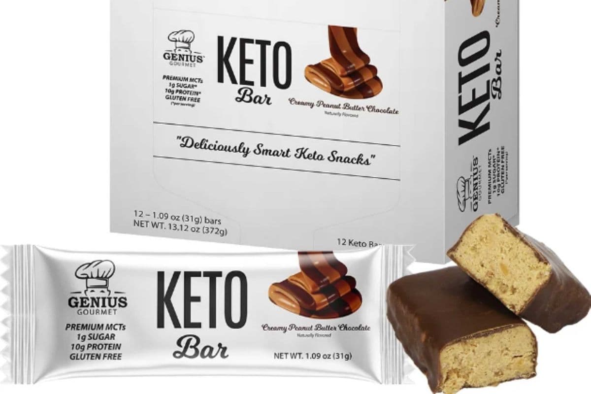 Genius Gourmet Keto Protein Bars