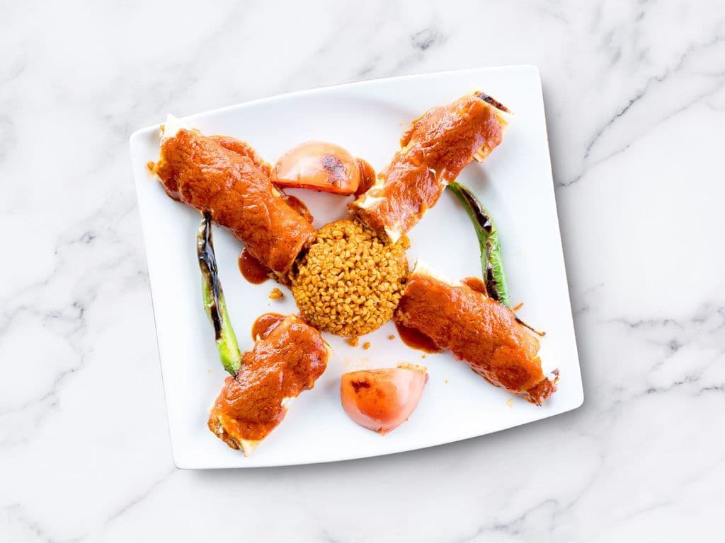 Beyti Sarma Chicken Kebap