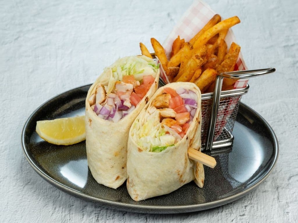 Chicken Wrap +1 Regular Side