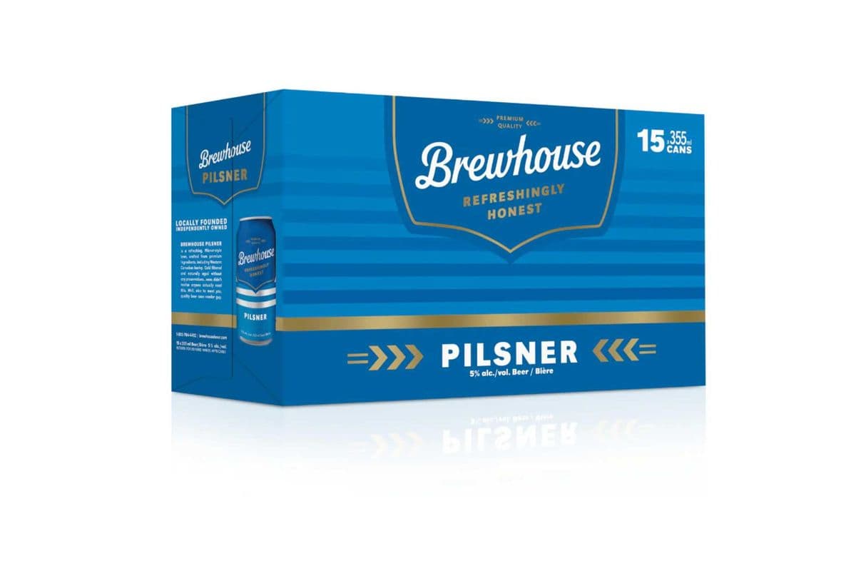 BREWHOUSE PILSNER 355ML 15UC CAN (15 x 355ml)